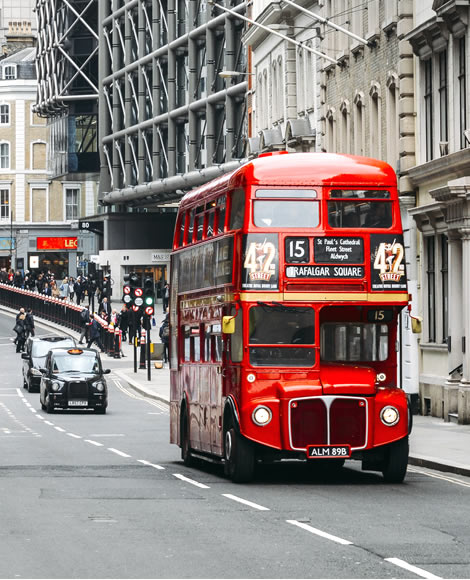 Autobuses famosos de la historia Londres